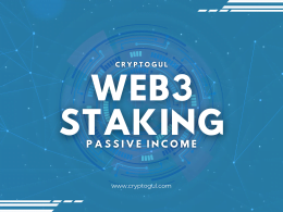 web3 staking, earn passive income