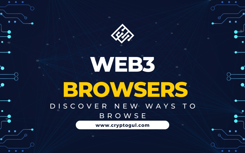 web3 browser article header, saying "new ways to browse"