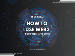 how to use web3
