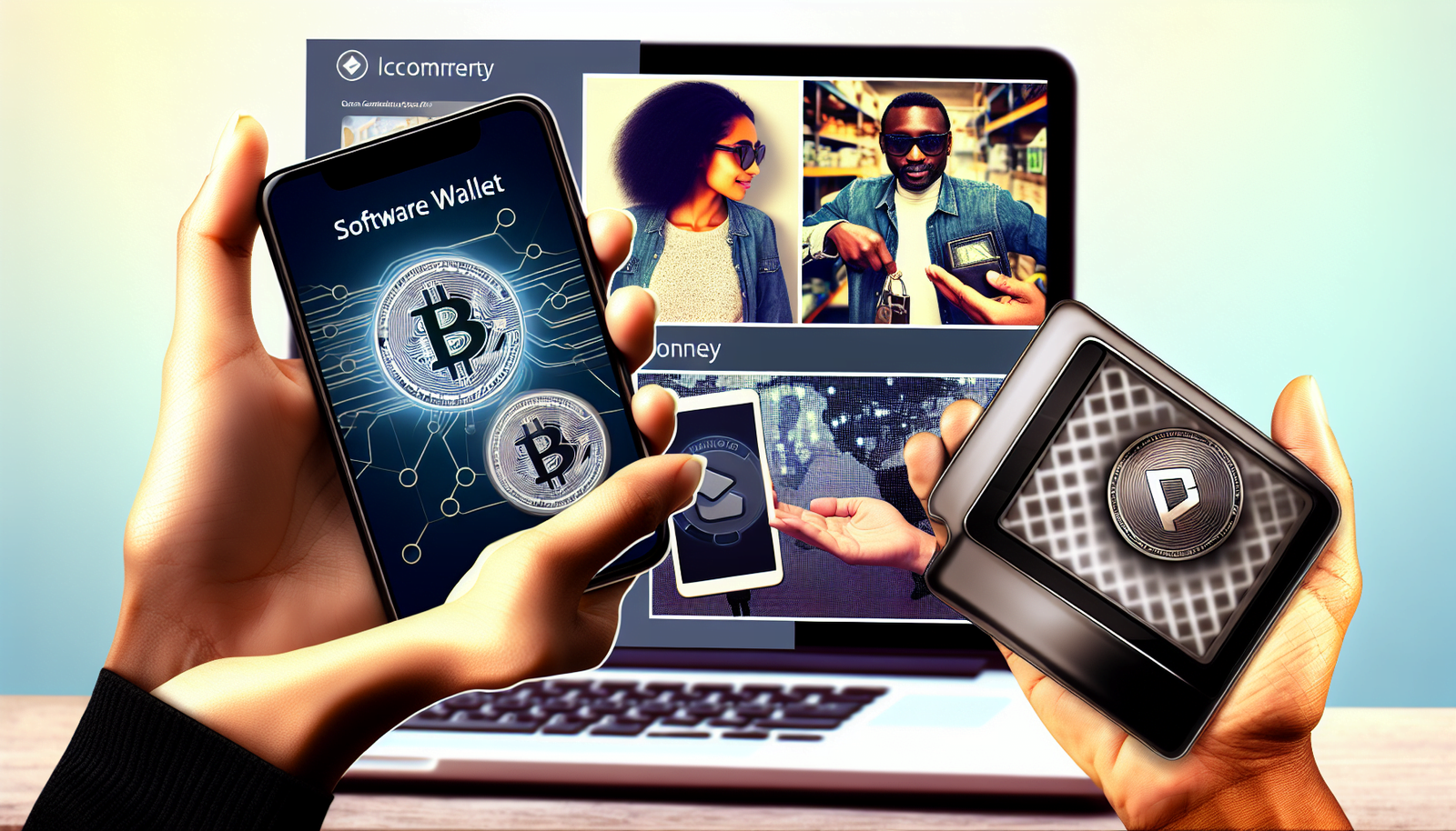 Selecting wallet types