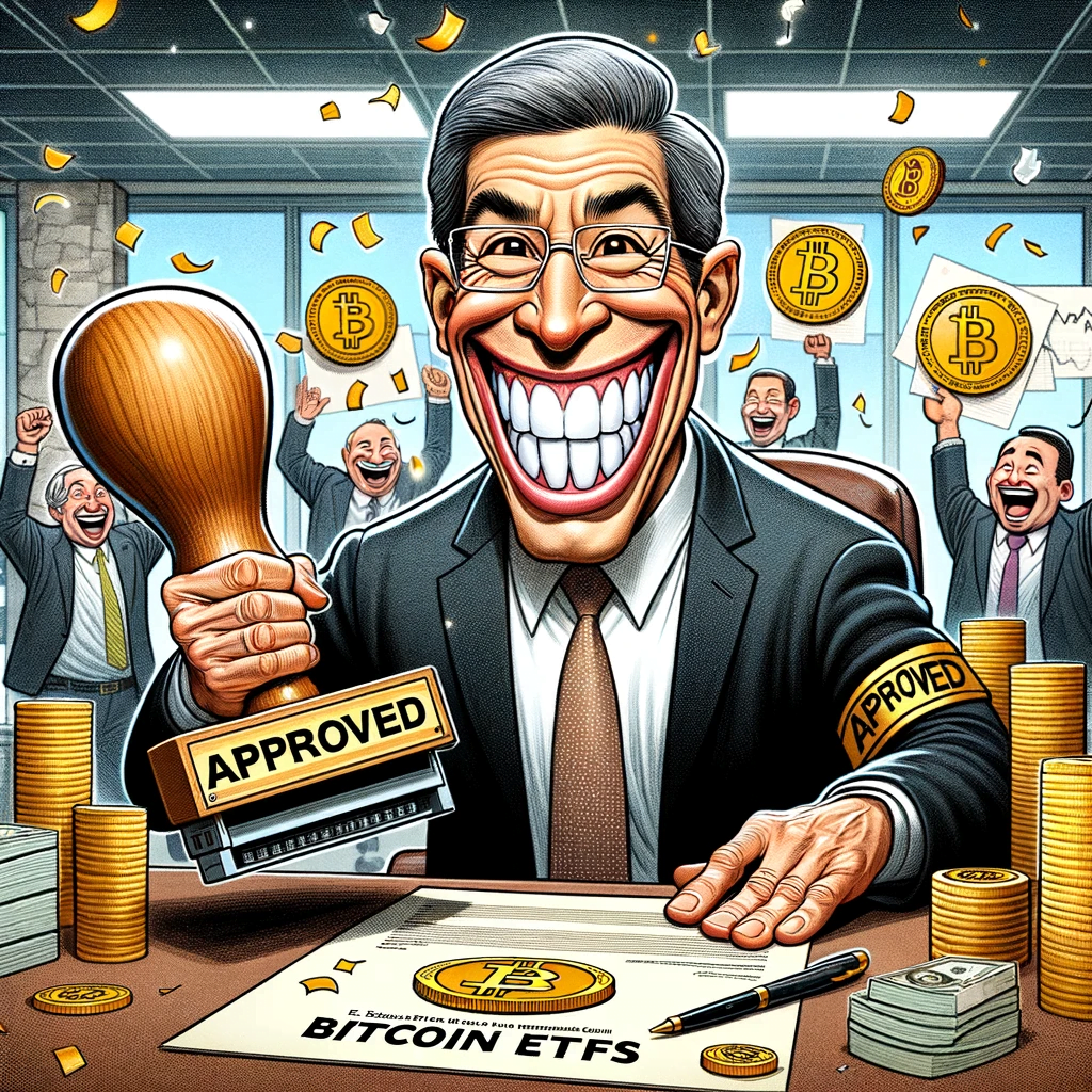 Gary Gensler and team at the SEC have approved the spot Bitcoin ETF